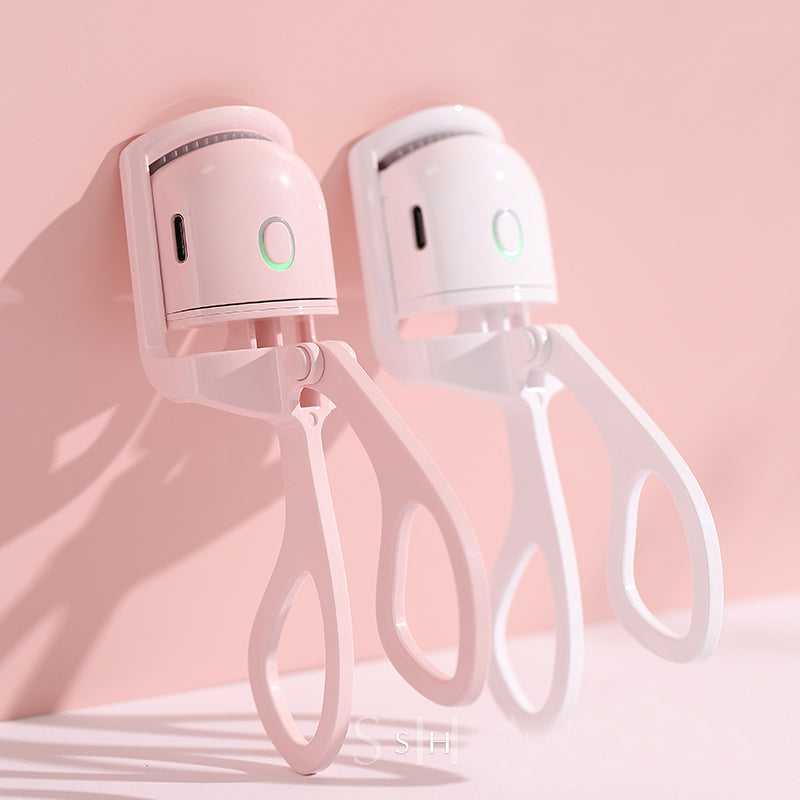 Rechargeable Heated Eyelash Curler Long-Lasting Lift & Curl