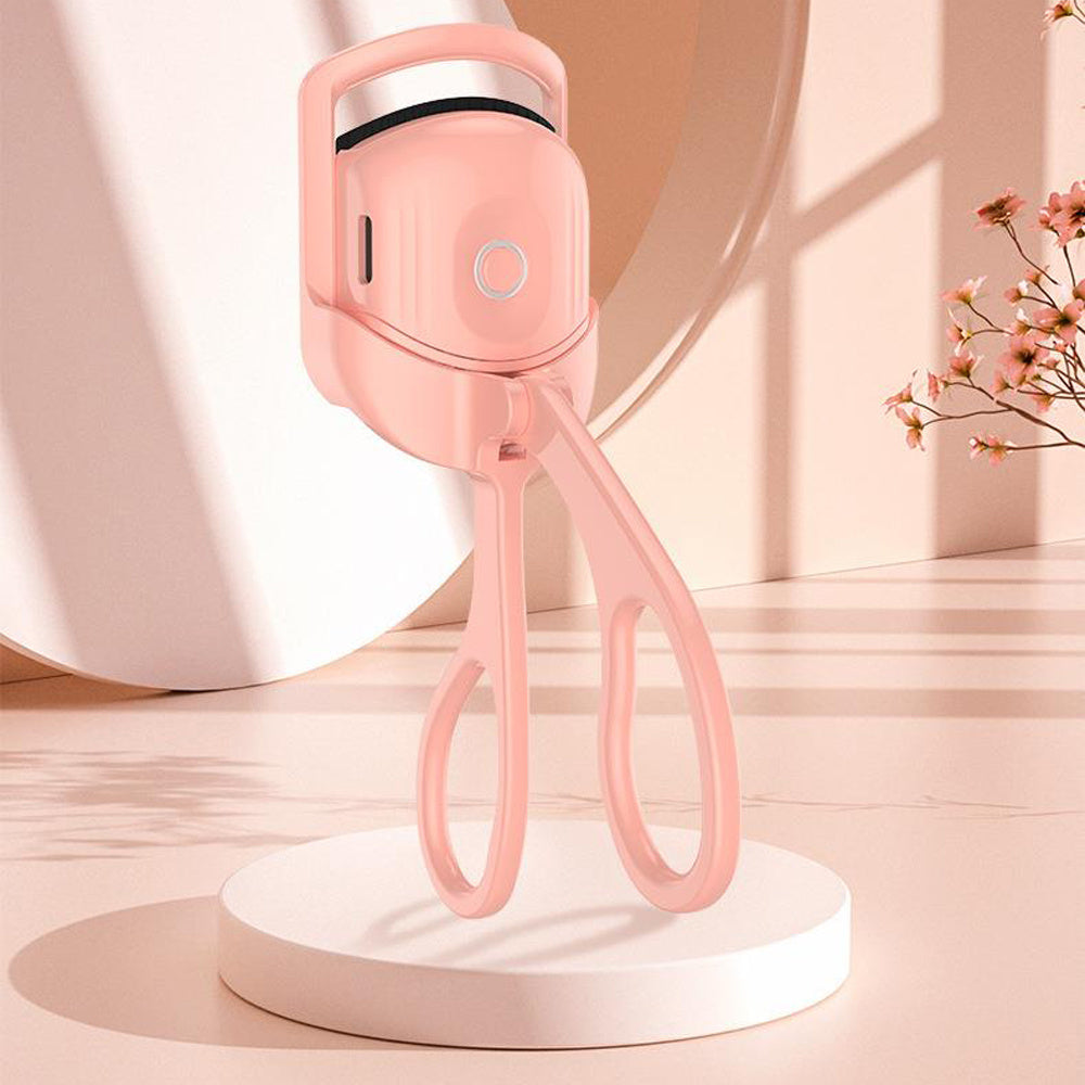 Rechargeable Heated Eyelash Curler Long-Lasting Lift & Curl