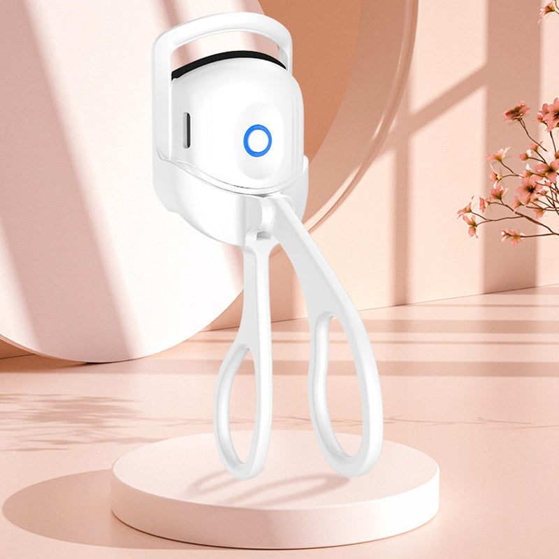 Rechargeable Heated Eyelash Curler Long-Lasting Lift & Curl
