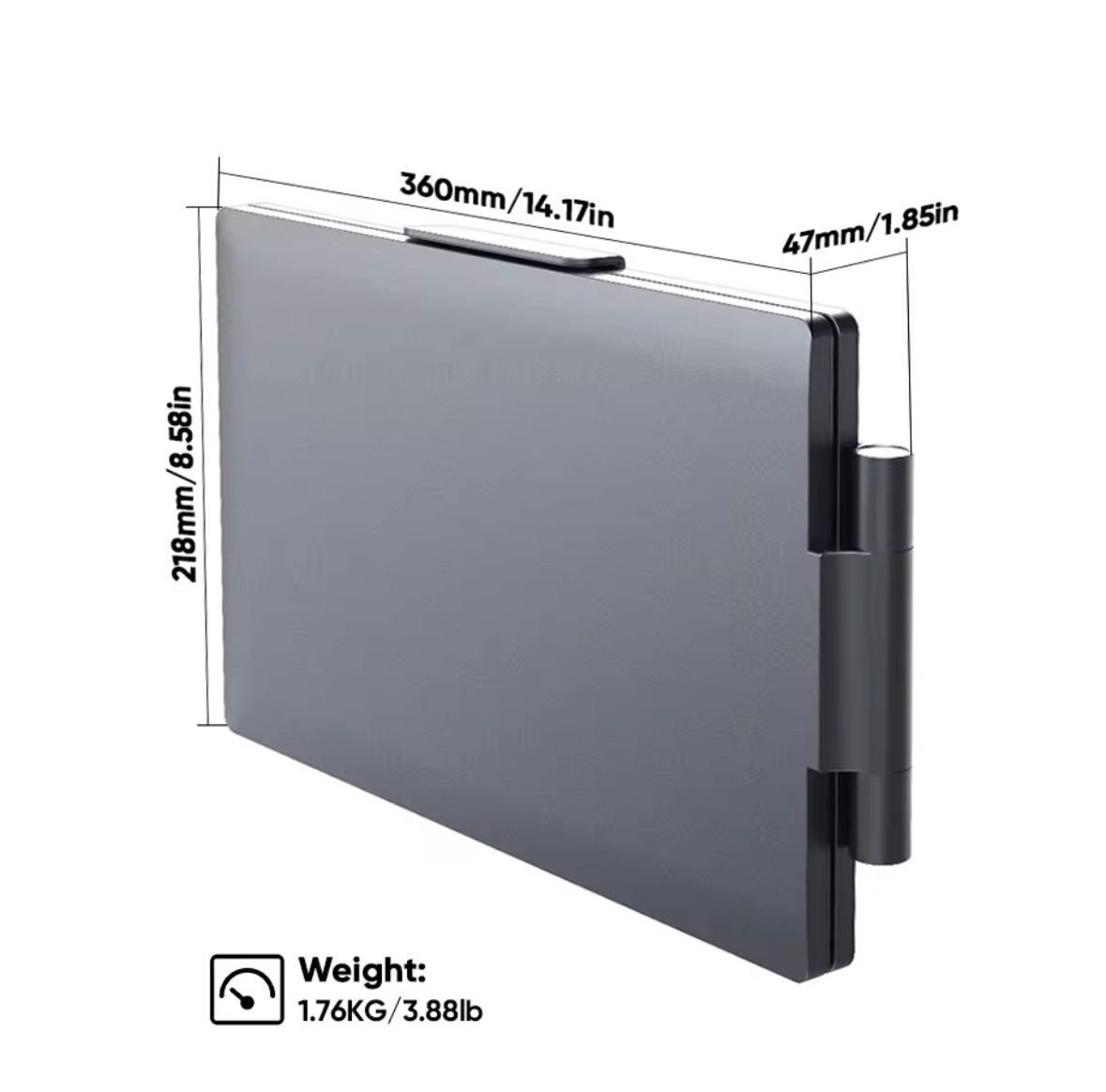 Écran Triple Portable 14'' Extension Moniteur IPS 1920x1200