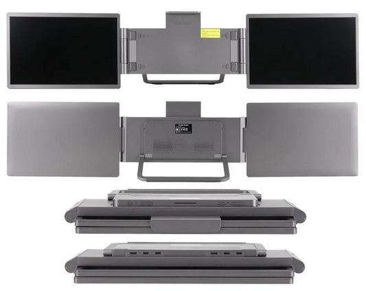 Écran Triple Portable 14'' Extension Moniteur IPS 1920x1200
